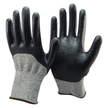 NMSAFETY high cut protectionn HPPE cut 5 gloves